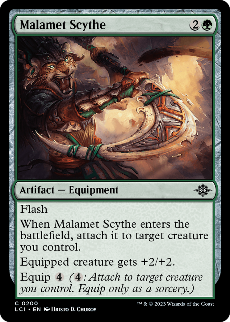 Malamet Scythe [The Lost Caverns of Ixalan] | Tables and Towers