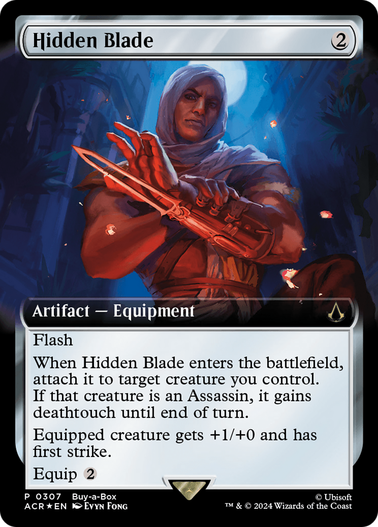 Hidden Blade (Extended Art) [Assassin's Creed Promos] | Tables and Towers