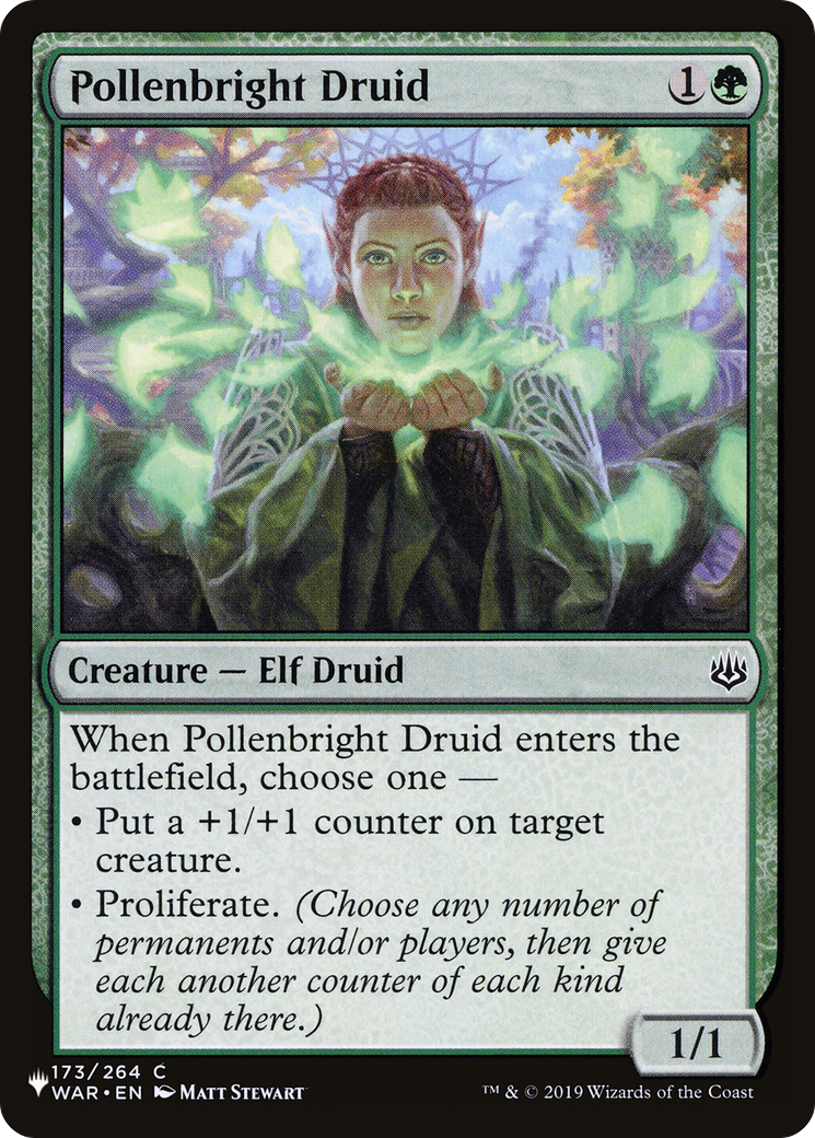 Pollenbright Druid [The List Reprints] | Tables and Towers