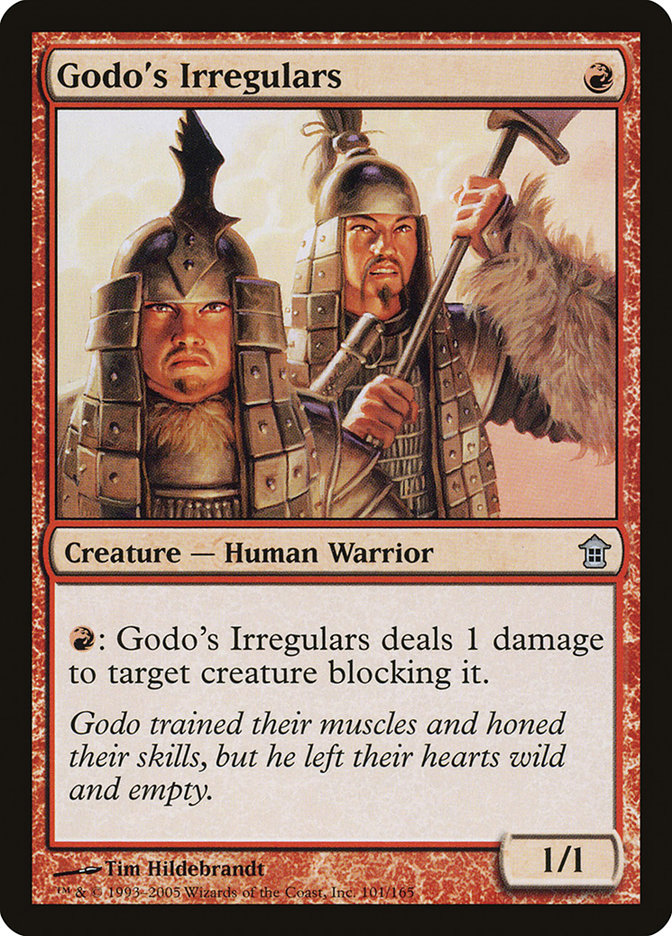 Godo's Irregulars [Saviors of Kamigawa] | Tables and Towers