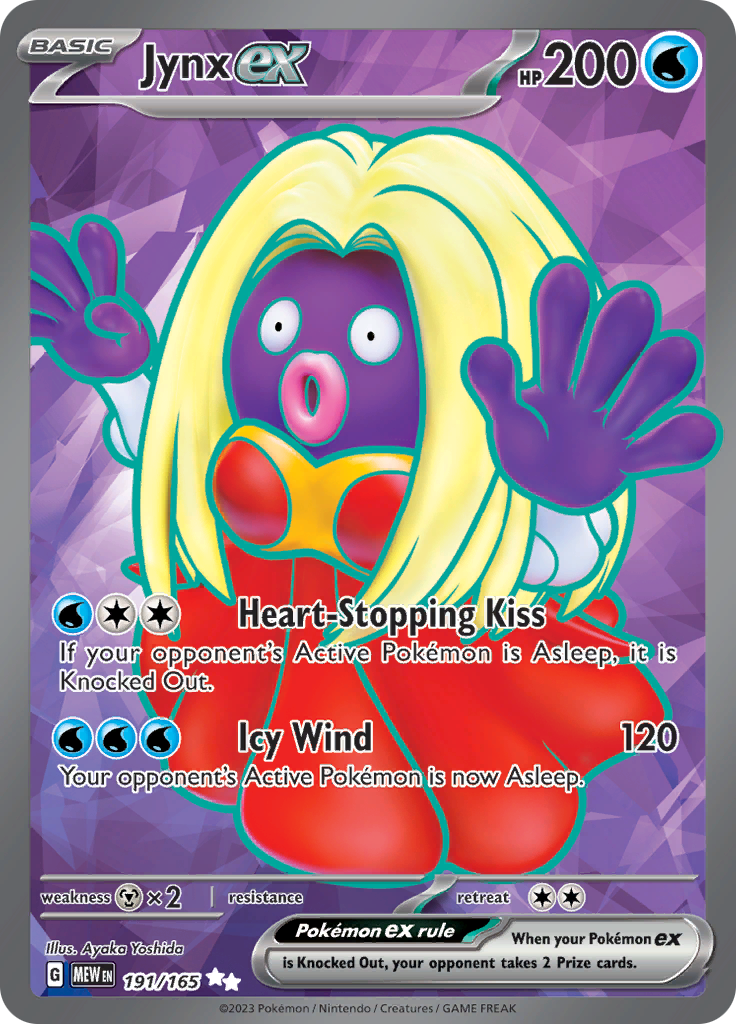 Jynx ex (191/165) [Scarlet & Violet: 151] | Tables and Towers