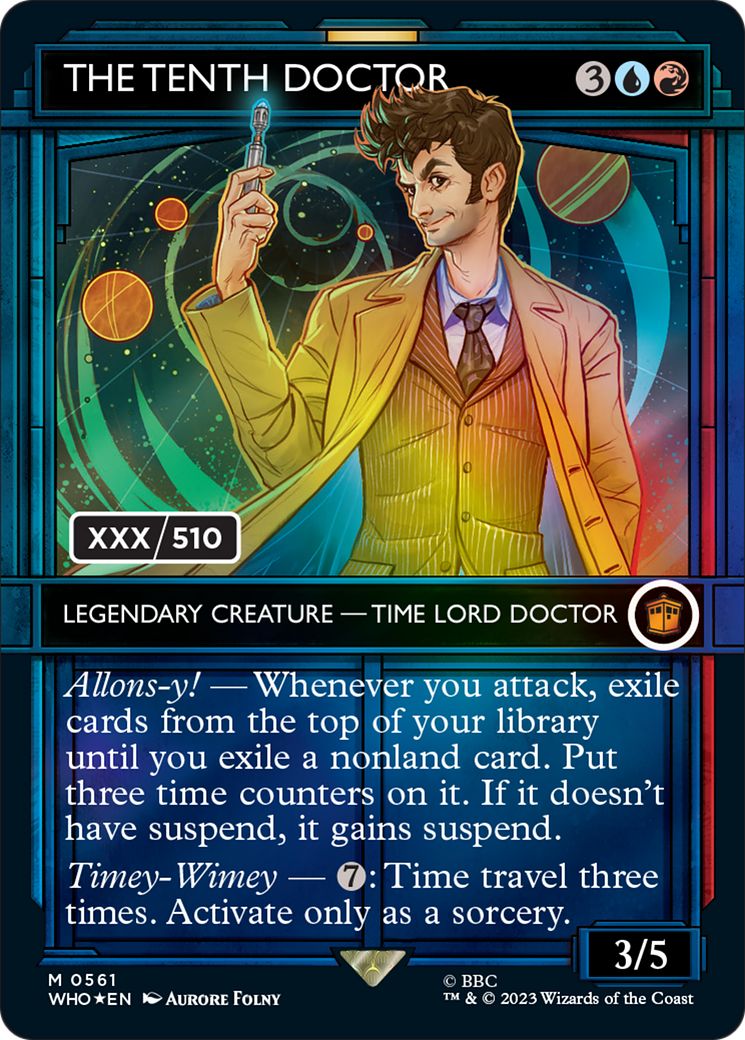 The Tenth Doctor (Serialized) [Doctor Who] | Tables and Towers