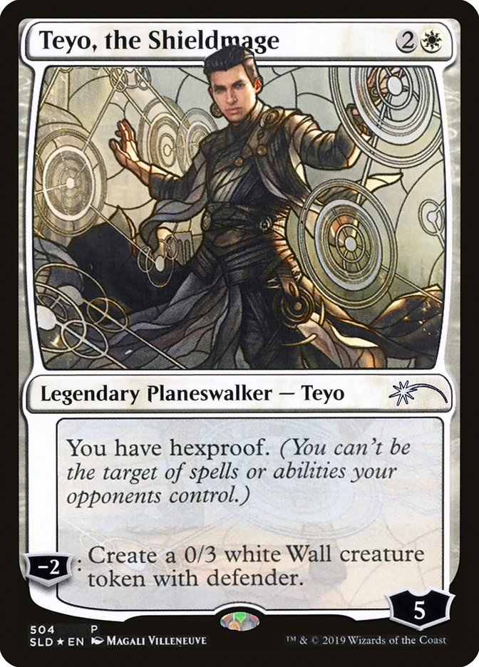 Teyo, the Shieldmage (Stained Glass) [Secret Lair Drop Promos] | Tables and Towers