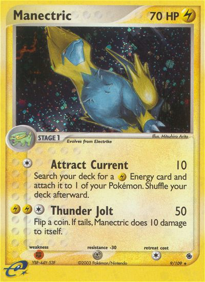 Manectric (9/109) [EX: Ruby & Sapphire] | Tables and Towers