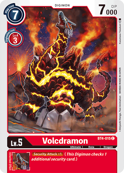 Volcdramon [BT4-015] [Great Legend] | Tables and Towers