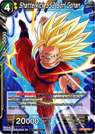 Shatterkick SS2 Son Gohan (P-099) [Promotion Cards] | Tables and Towers