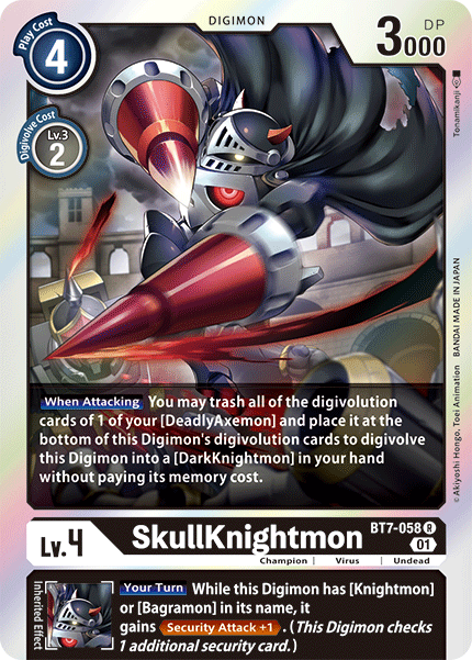 SkullKnightmon [BT7-058] [Next Adventure] | Tables and Towers