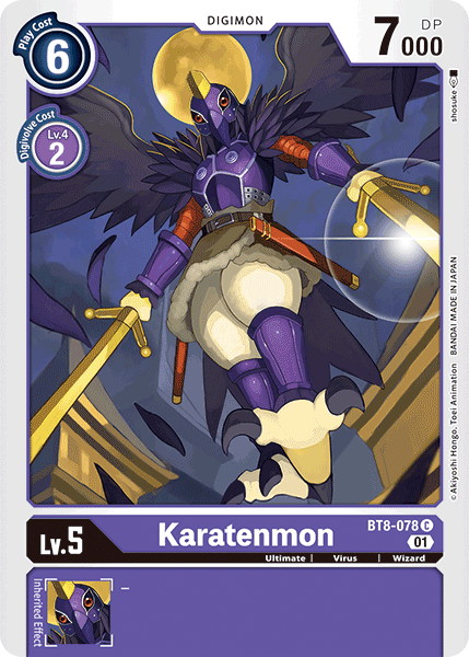 Karatenmon [BT8-078] [New Awakening] | Tables and Towers