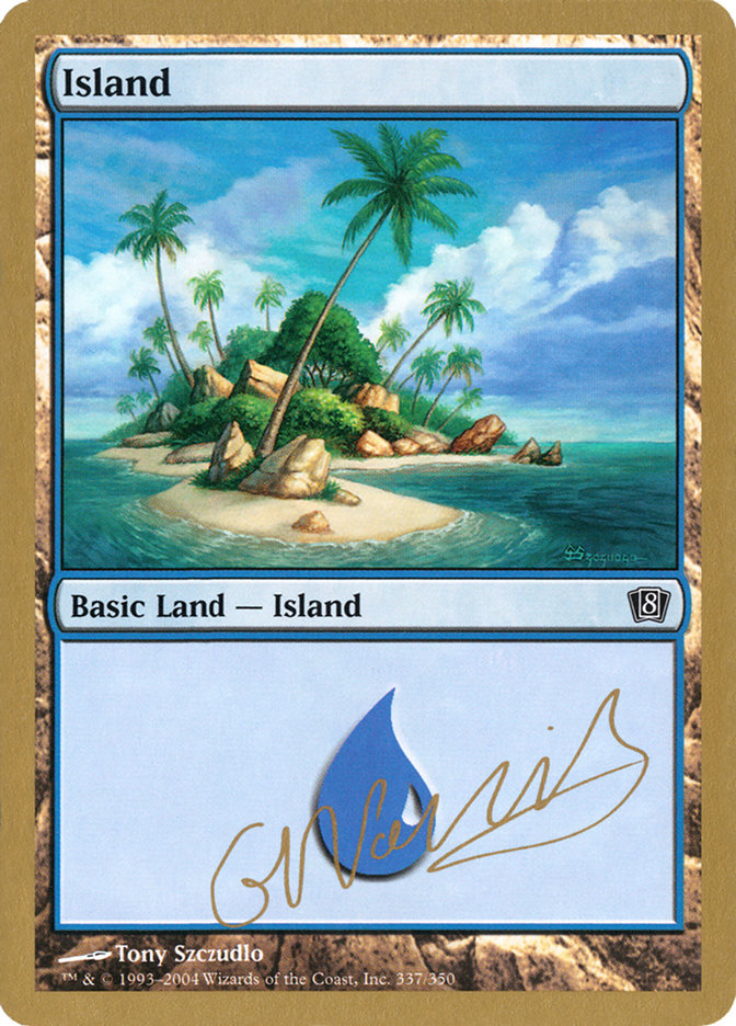 Island (gn337) (Gabriel Nassif) [World Championship Decks 2004] | Tables and Towers