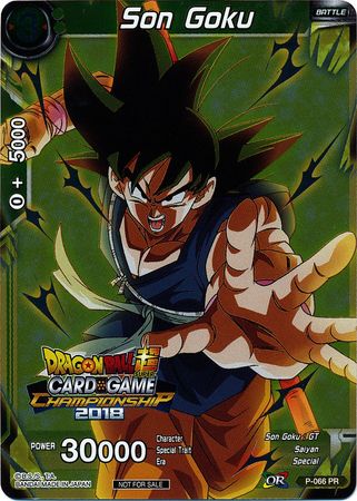 Son Goku (P-066) [Promotion Cards] | Tables and Towers