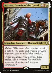 Adriana, Captain of the Guard [Phyrexia: All Will Be One Commander] | Tables and Towers