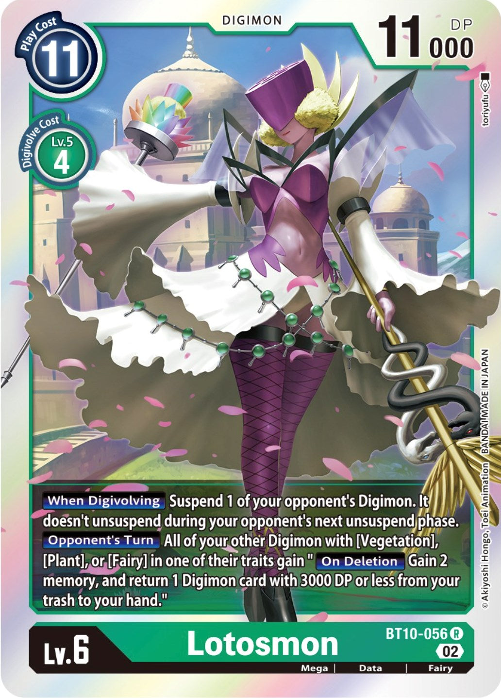 Lotosmon [BT10-056] [Xros Encounter] | Tables and Towers