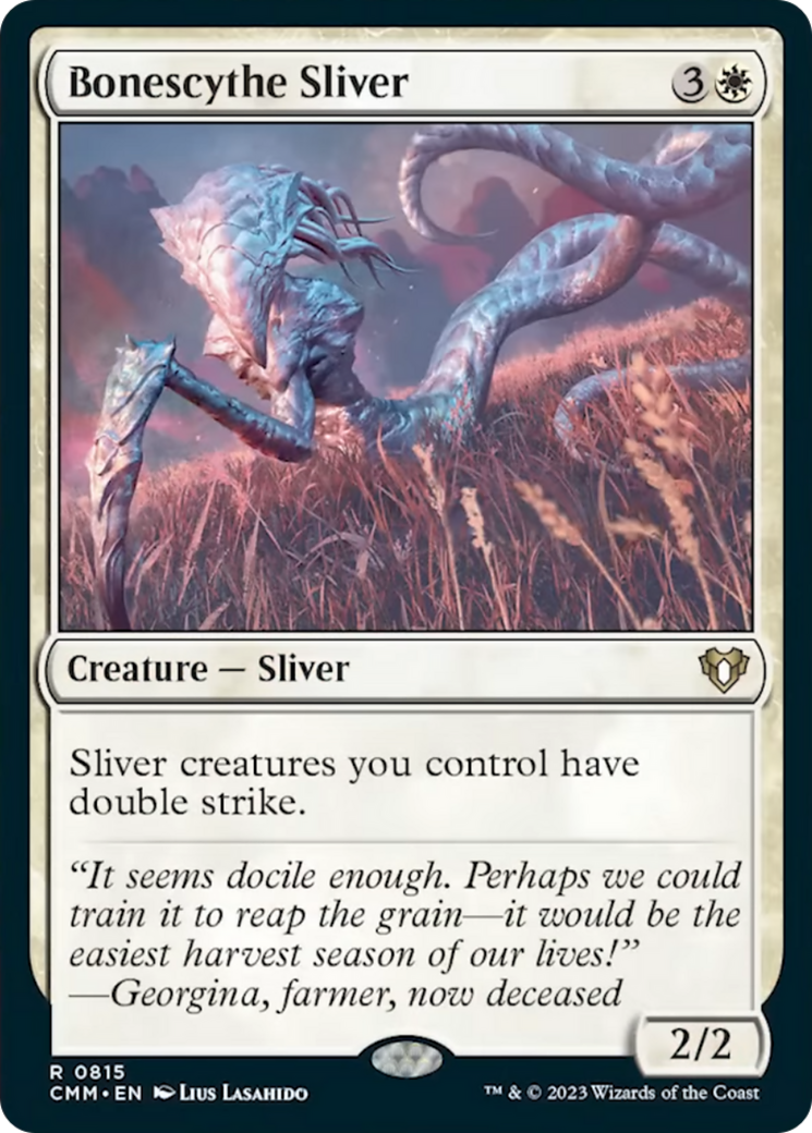 Bonescythe Sliver [Commander Masters] | Tables and Towers