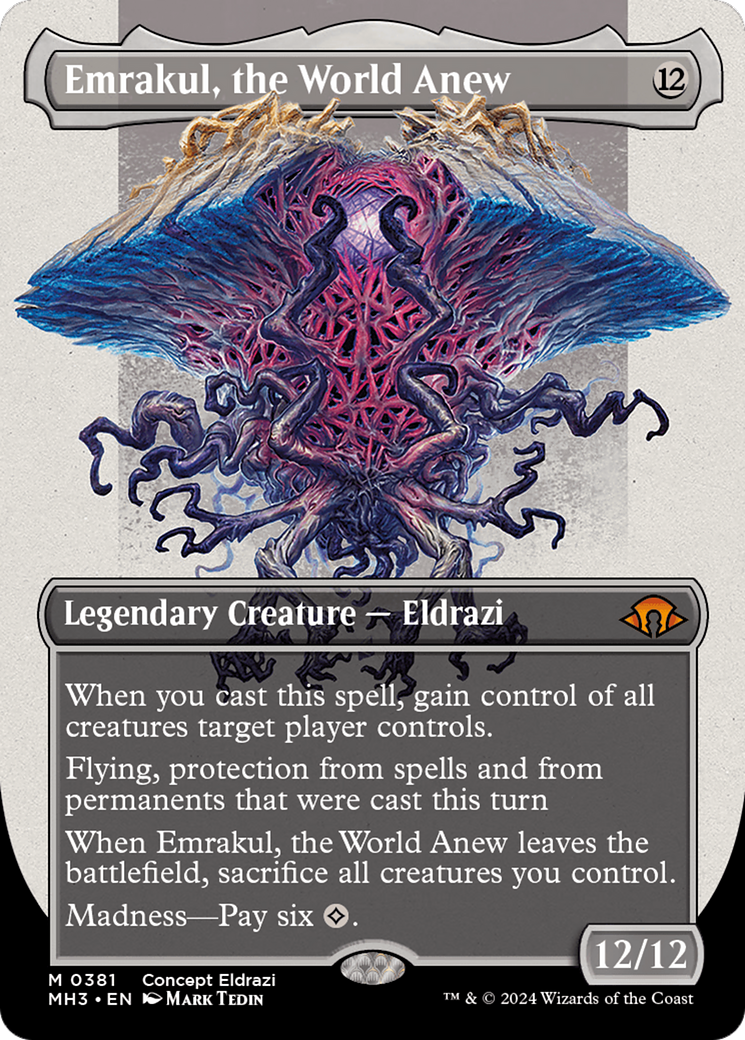 Emrakul, the World Anew (Borderless) [Modern Horizons 3] | Tables and Towers