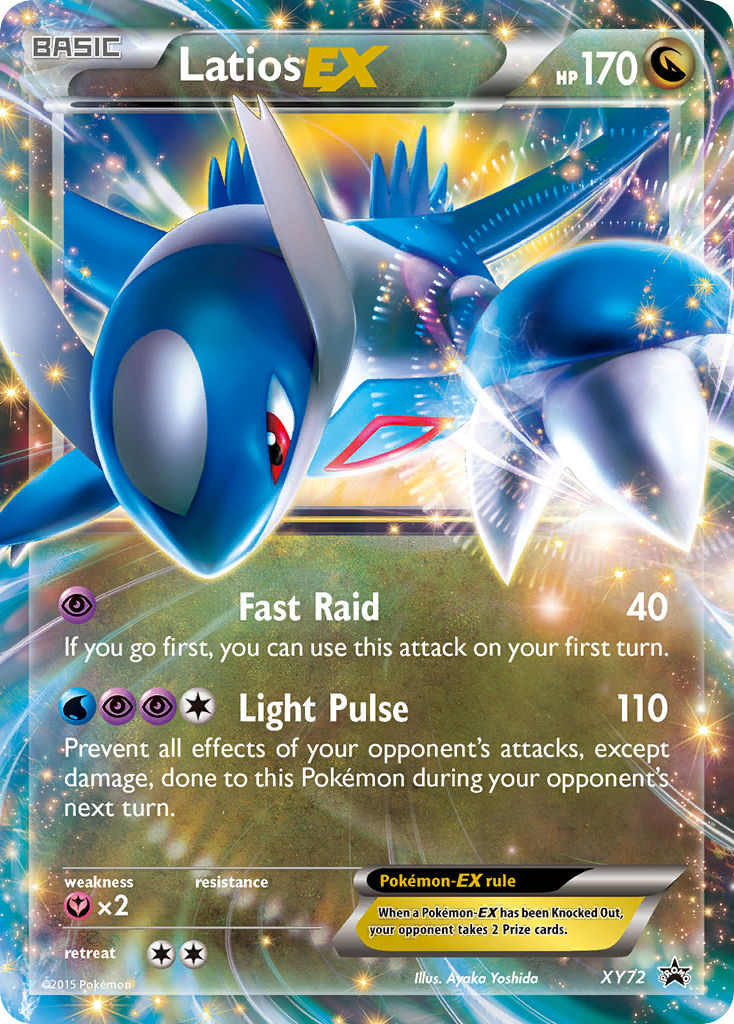 Latios EX (XY72) [XY: Black Star Promos] | Tables and Towers