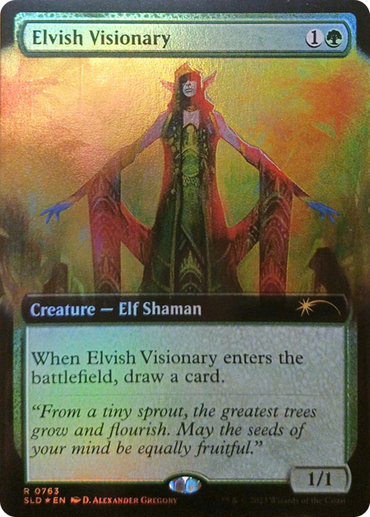 Elvish Visionary (Extended Art) [Secret Lair Drop Series] | Tables and Towers