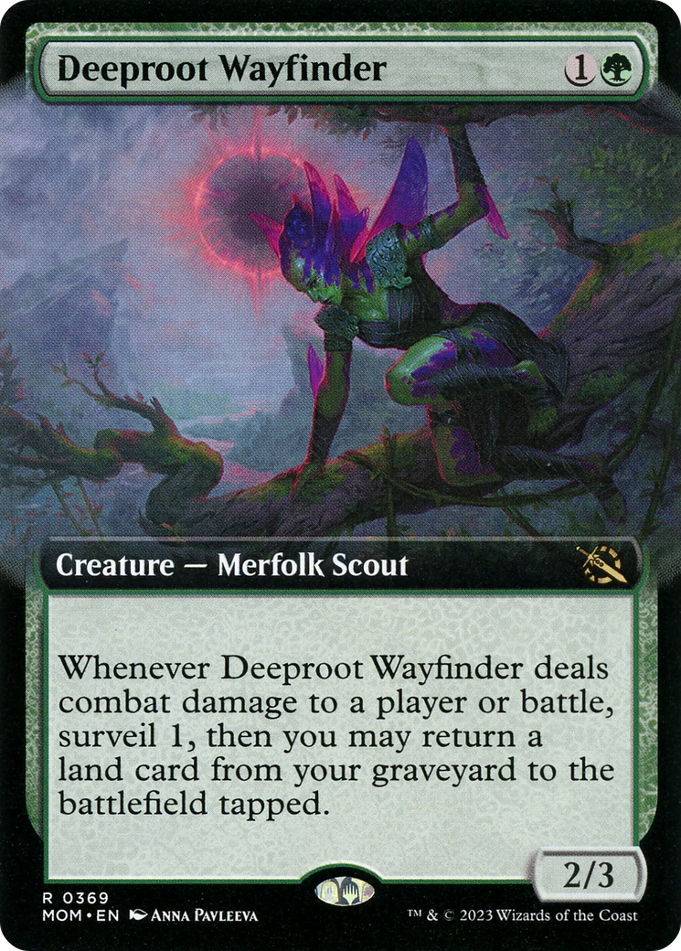 Deeproot Wayfinder (Extended Art) [March of the Machine] | Tables and Towers