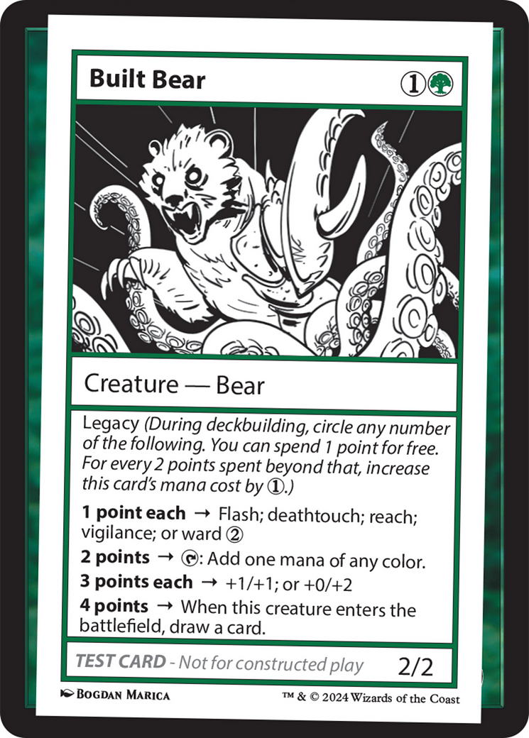 Built Bear [Mystery Booster 2 Playtest Cards] | Tables and Towers