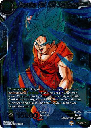 Negating Fist SSB Son Goku (P-088) [Promotion Cards] | Tables and Towers