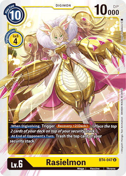 Rasielmon [BT4-047] [Great Legend] | Tables and Towers