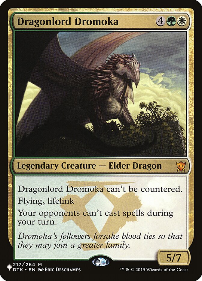 Dragonlord Dromoka [The List] | Tables and Towers