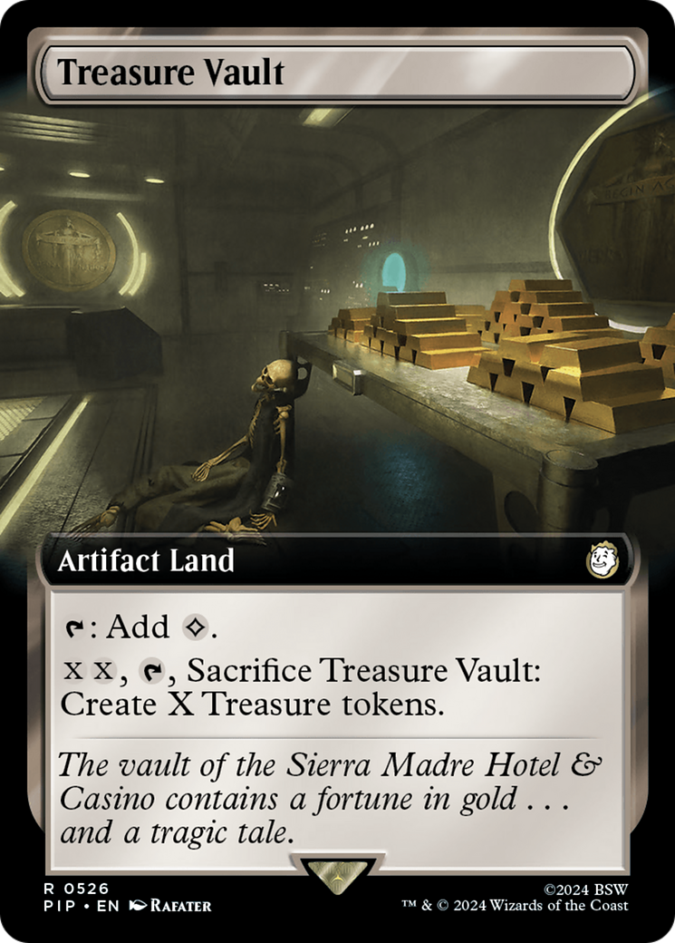 Treasure Vault (Extended Art) [Fallout] | Tables and Towers