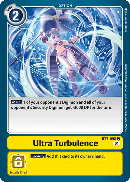 Ultra Turbulence [BT7-098] [Next Adventure] | Tables and Towers