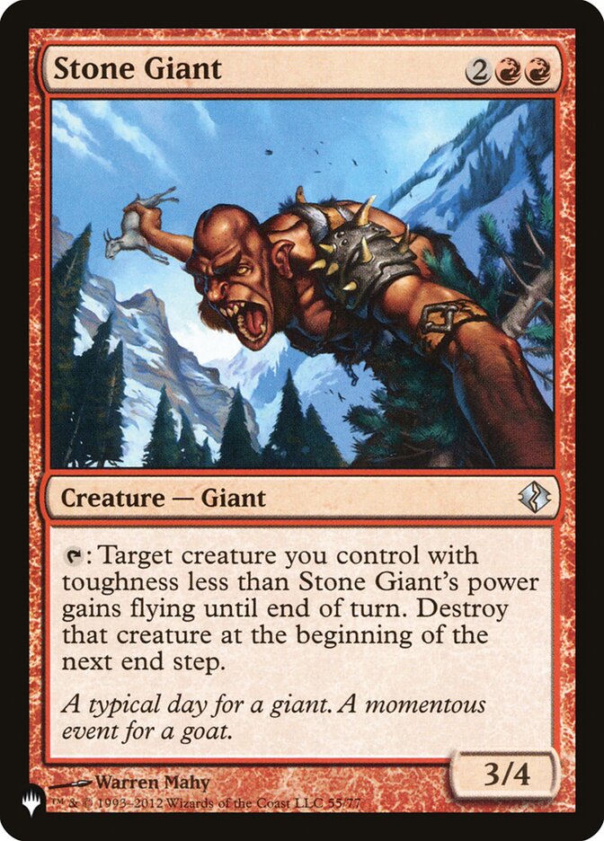 Stone Giant [The List] | Tables and Towers