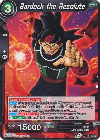 Bardock the Resolute (BT10-127) [Rise of the Unison Warrior 2nd Edition] | Tables and Towers