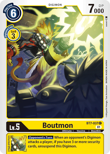 Boutmon [BT7-037] [Next Adventure] | Tables and Towers