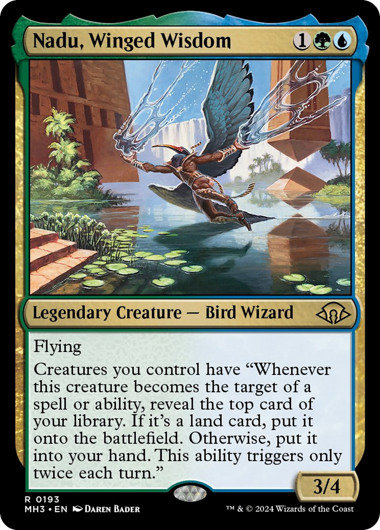 Nadu, Winged Wisdom [Modern Horizons 3] | Tables and Towers