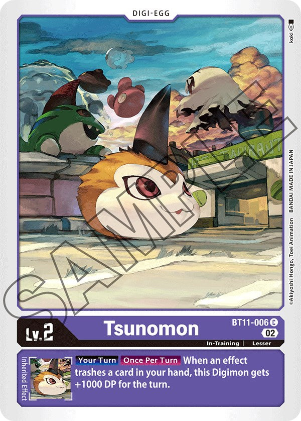 Tsunomon [BT11-006] [Dimensional Phase] | Tables and Towers