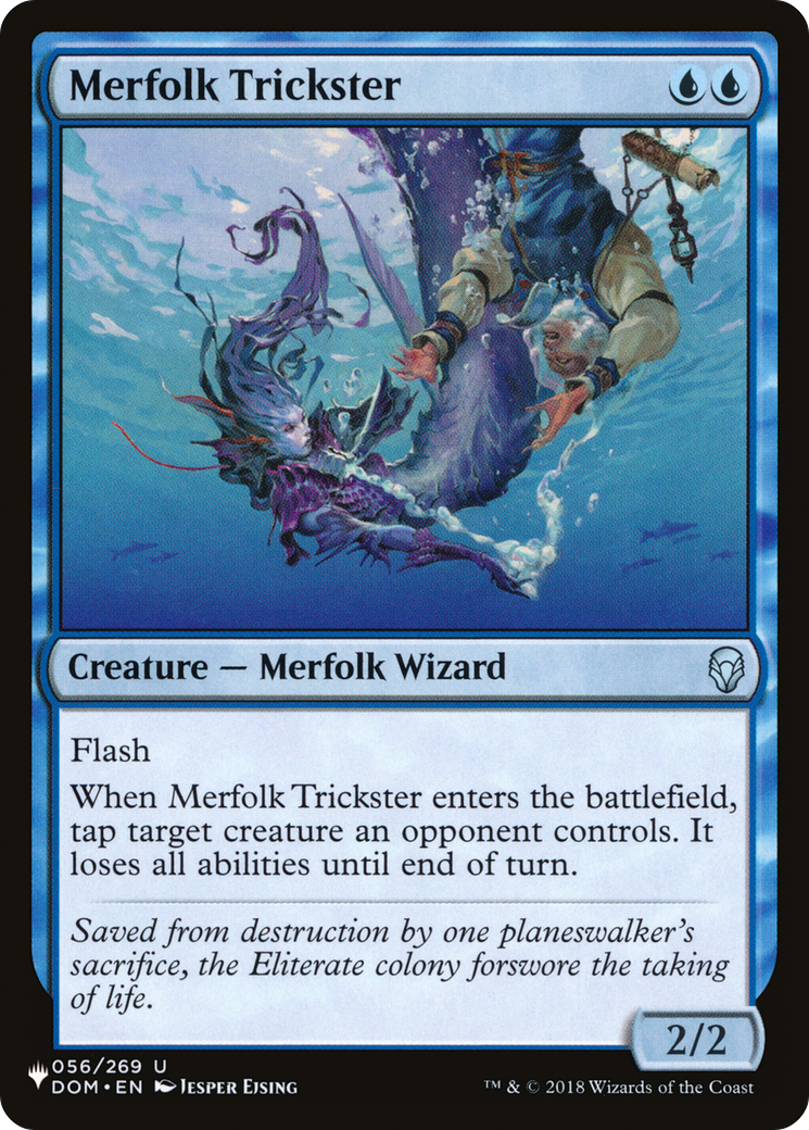 Merfolk Trickster [The List Reprints] | Tables and Towers