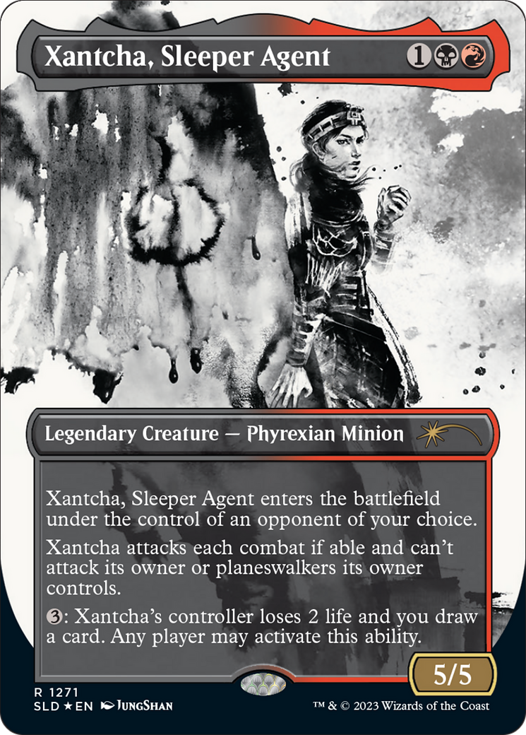 Xantcha, Sleeper Agent (Halo Foil) [Secret Lair Drop Series] | Tables and Towers