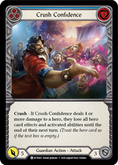 Crush Confidence (Blue) [U-WTR065] (Welcome to Rathe Unlimited)  Unlimited Rainbow Foil | Tables and Towers