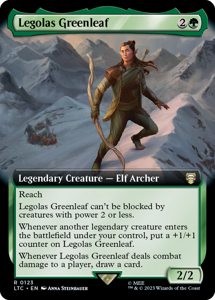 Legolas Greenleaf (Extended Art) [The Lord of the Rings: Tales of Middle-Earth Commander] | Tables and Towers