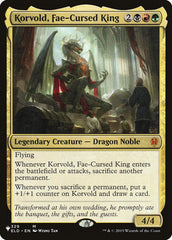 Korvold, Fae-Cursed King [The List] | Tables and Towers