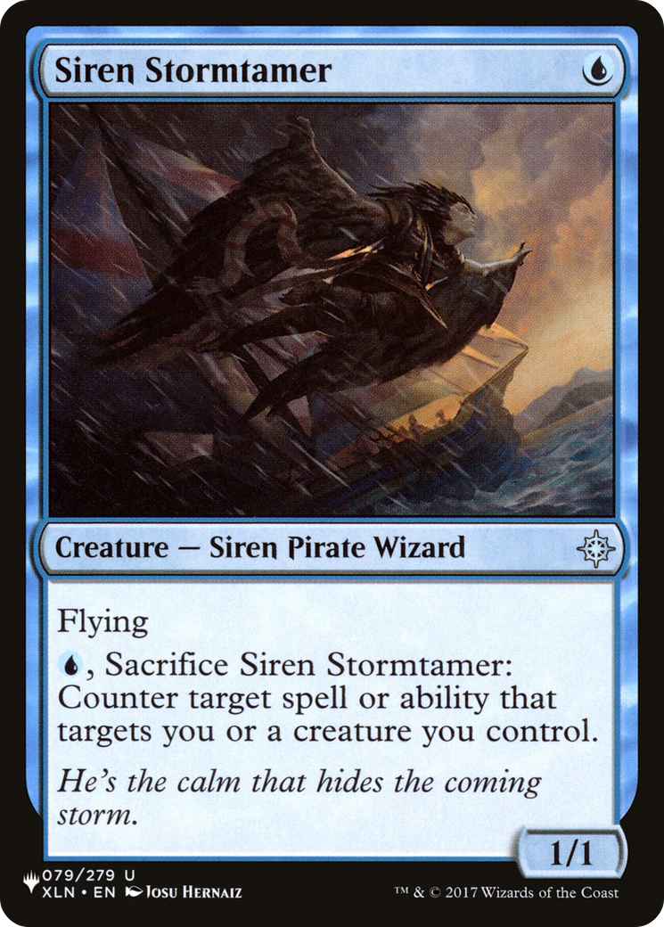 Siren Stormtamer [The List Reprints] | Tables and Towers