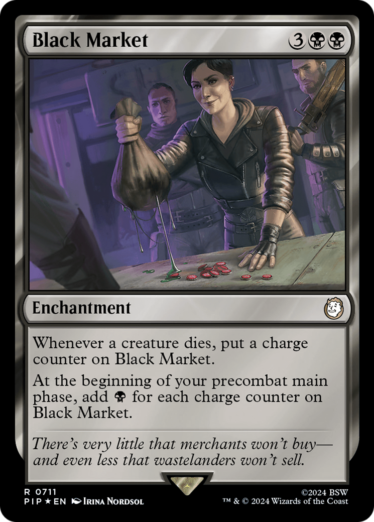 Black Market (Surge Foil) [Fallout] | Tables and Towers