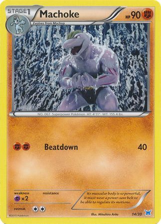 Machoke (14/30) [XY: Trainer Kit 2 - Latios] | Tables and Towers