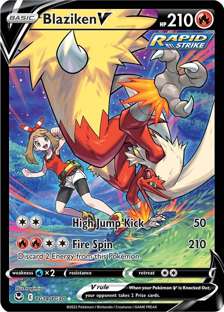 Blaziken V (TG14/TG30) [Sword & Shield: Silver Tempest] | Tables and Towers