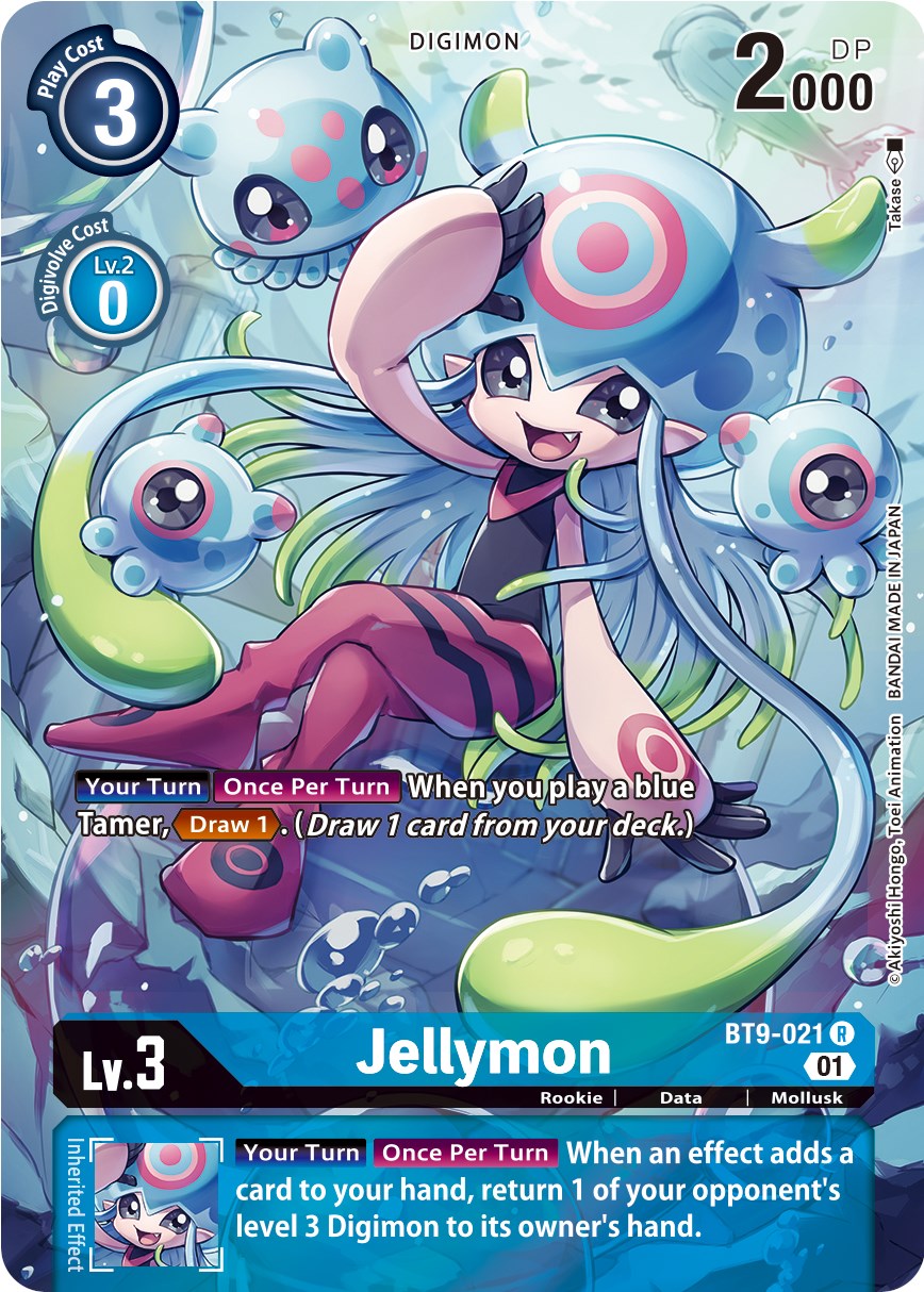 Jellymon [BT9-021] (Alternate Art) [X Record] | Tables and Towers