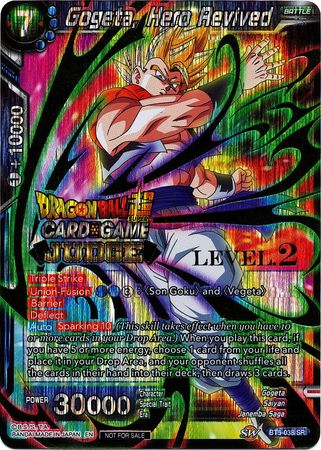 Gogeta, Hero Revived (Level 2) (BT5-038) [Judge Promotion Cards] | Tables and Towers