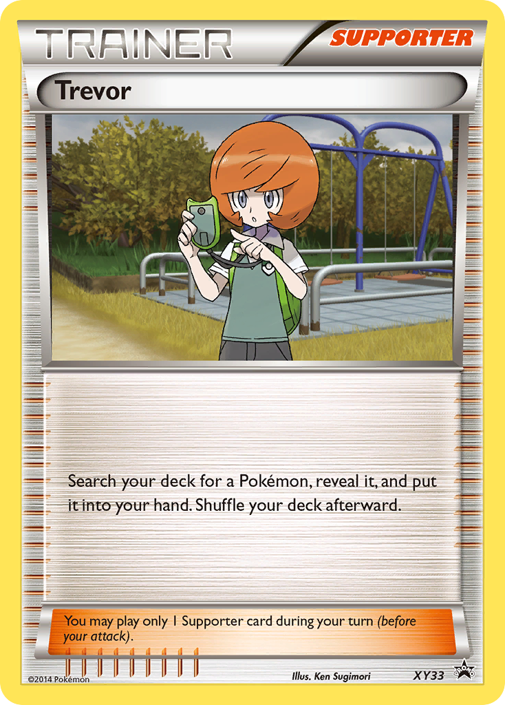 Trevor (XY33) [XY: Black Star Promos] | Tables and Towers