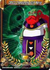 DBSCG Championship 2019 Warrior (Merit Card) - Universe 9 "Sidra" (9) [Tournament Promotion Cards] | Tables and Towers