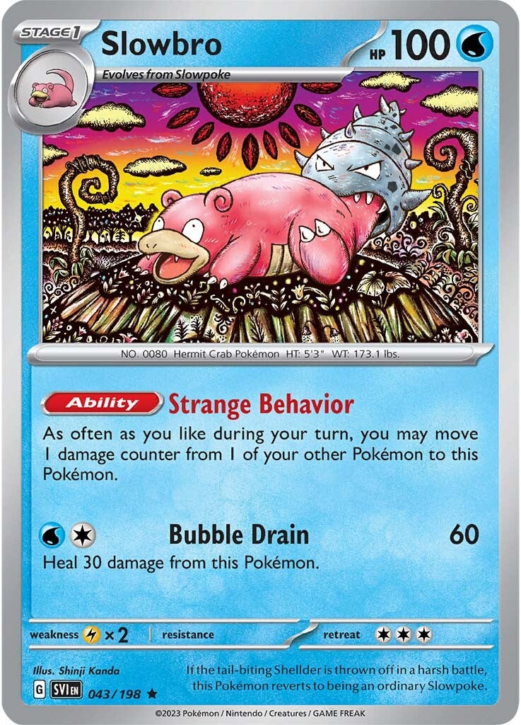 Slowbro (043/198) [Scarlet & Violet: Base Set] | Tables and Towers