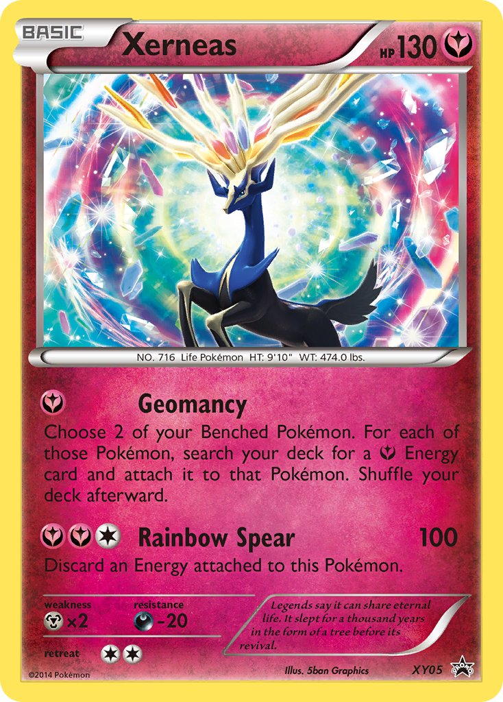 Xerneas (XY05) [XY: Black Star Promos] | Tables and Towers