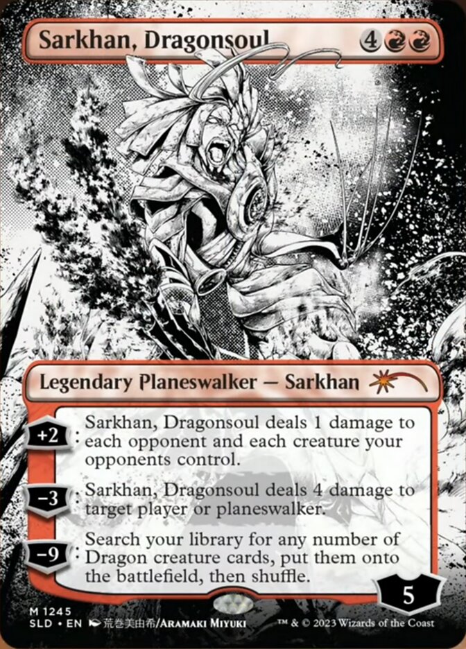 Sarkhan, Dragonsoul (Borderless) [Secret Lair Drop Series] | Tables and Towers