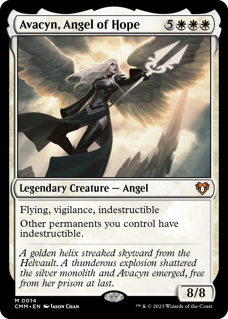 Avacyn, Angel of Hope [Commander Masters] | Tables and Towers