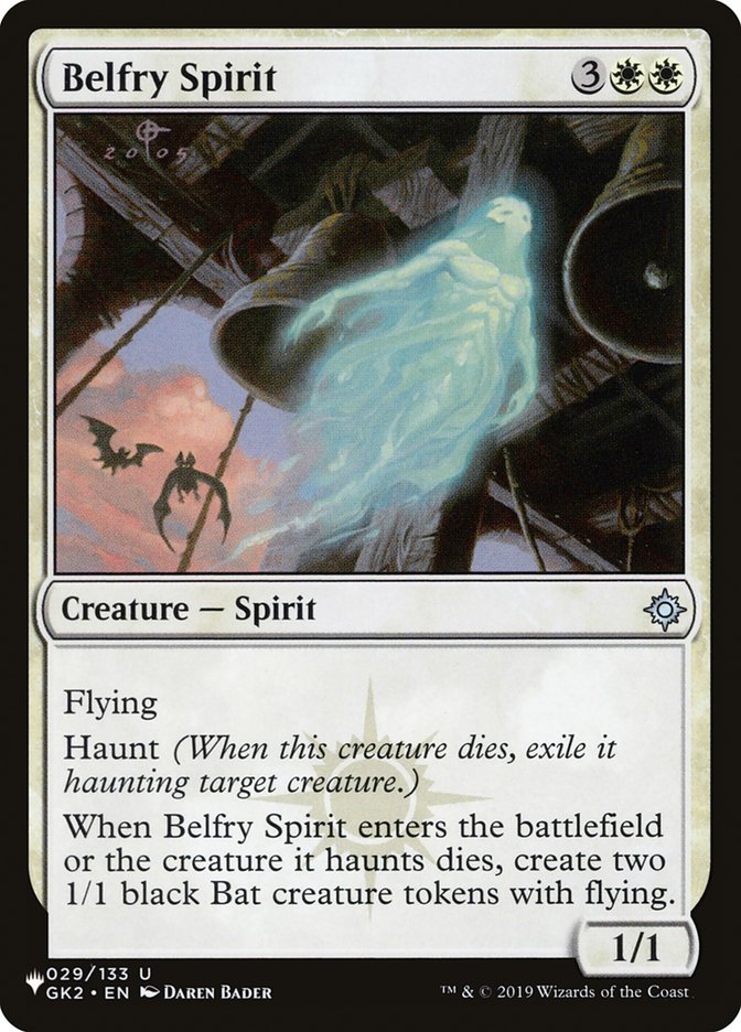 Belfry Spirit [The List] | Tables and Towers